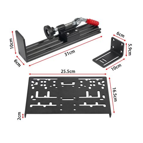 HXBER Universal Desk Mount, Universal Desk Mount for Racing Sim Shifter & Handbrake Replacement for Thrustmaster TH8A Shifter & TSS Handbrake, Logitech G Driving Force Shifter, Fanatec ClubSport in Saudi Arabia