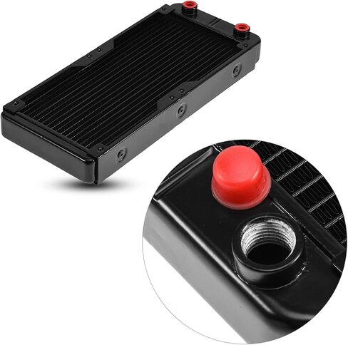 GOWENIC Black Aluminum Water Cooling 18 Tube PC Gift in Saudi Arabia