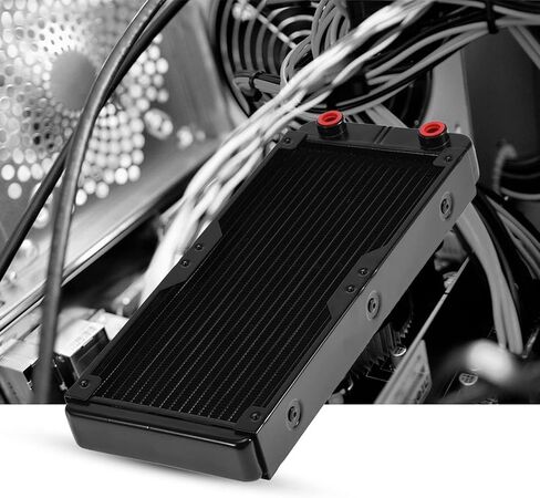 GOWENIC Black Aluminum Water Cooling 18 Tube PC Gift in Saudi Arabia