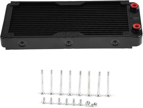 GOWENIC Black Aluminum Water Cooling 18 Tube PC Gift in Saudi Arabia
