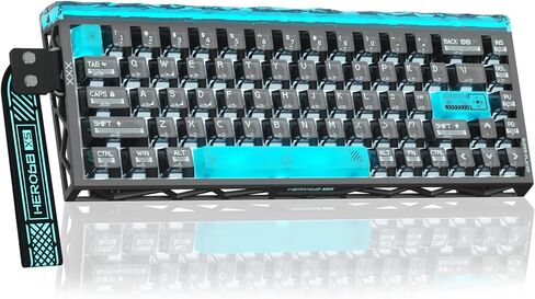 Aula Hero 68 XS 60% Hall Effect Wireless Gaming Keyboard with 0.005mm RT in Saudi Arabia