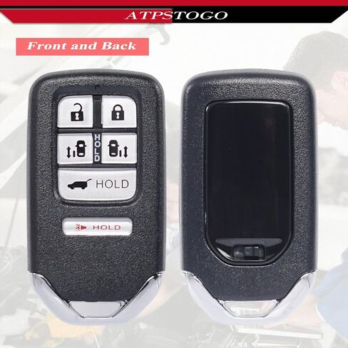 DIY Smart Key Fob Kit Fits for Honda Odyssey (EX-L/Touring) 2014 2015 2016 2017 Keyless Entry Remote Replace Key Replacement KR5V1X ID47 6 Button in Saudi Arabia