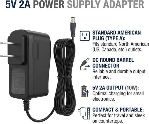 DC5V Adapter Cord for vSeeBox V1,V2,V3 Pro,V3 Pro Plus,V5,V6, Elite in Kuwait