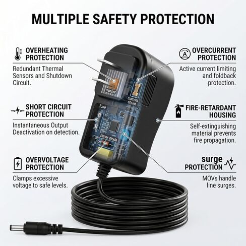 DC5V Adapter Cord for vSeeBox V1,V2,V3 Pro,V3 Pro Plus,V5,V6, Elite in Kuwait