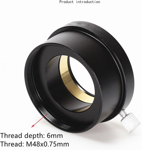Astronomical Telescope Adapter Ring 2" to 1.25" Eyepiece Converter Ring in Kuwait