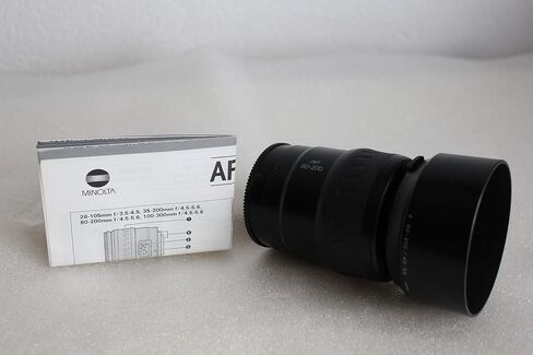Minolta 80-200mm f4.5-5.6 AF Zoom Lens for Maxxum, Dynax & Alpha Camera in Saudi Arabia