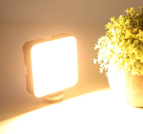 مصباح LED محمول بدرجة حرارة مزدوجة اللون ST81 LED ملء ضوء 2500-9000K 95+ CRI 3000mAh بطارية للتصوير الفوتوغرافي للصور الفوتوغرافية مع الشاشة in Kuwait