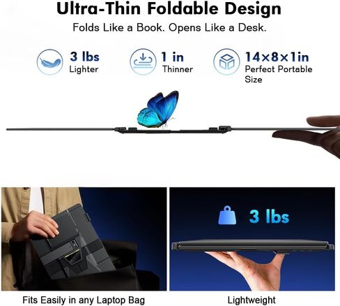 Blackview Laptop Screen Extender,14" 1080P FHD IPS Triple Monitor in Saudi Arabia