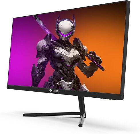 CRUA 30-inch Gaming Monitor 200HZ, 21:9 WFHD(2560X1080P) Ultrawide Computer Monitor, IPS Screen,120% sRGB, PIP/PBP, HDMI 2.0 & Displayport 1.4,Support FreeSync,Wall Mountable/Tilt Adjustable- Black in Kuwait