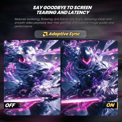 CRUA 30-inch Gaming Monitor 200HZ, 21:9 WFHD(2560X1080P) Ultrawide Computer Monitor, IPS Screen,120% sRGB, PIP/PBP, HDMI 2.0 & Displayport 1.4,Support FreeSync,Wall Mountable/Tilt Adjustable- Black in Kuwait