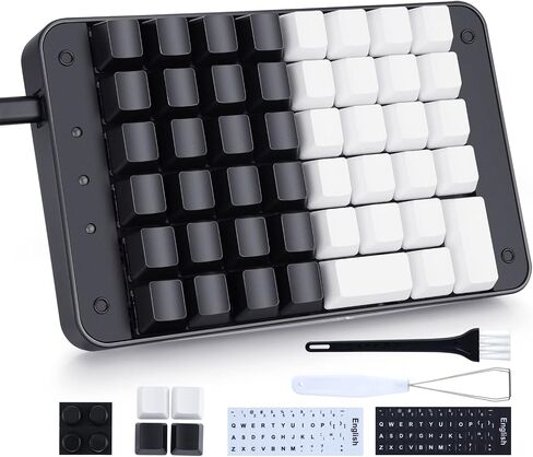 Koolertron One Handed Mechanical Gaming Keyboard with 32 Macro Keys in Saudi Arabia