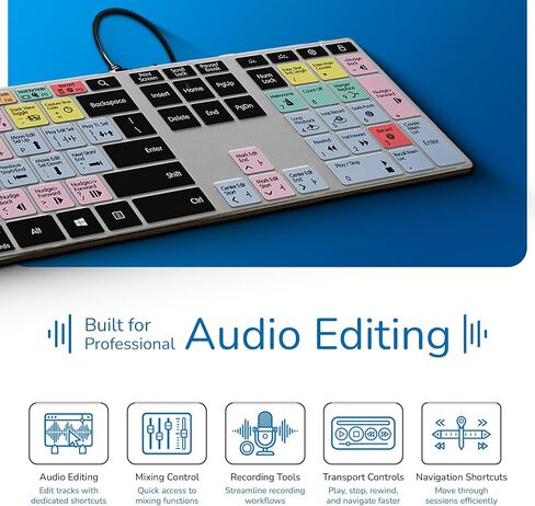 KB Covers Pro Tools Backlit Aluminum Keyboard - Windows - US in Kuwait