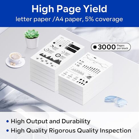 TN-760 TN760 High Yield Black Toner Cartridge Compatible Replacement for Brother TN 760 DCP-L2550DW HL-L2350DW HL-L2370DW HL-L2390DW HL-L2395DW MFC-L2710DW MFC-L2750DW Printer(2 Pack) in Saudi Arabia