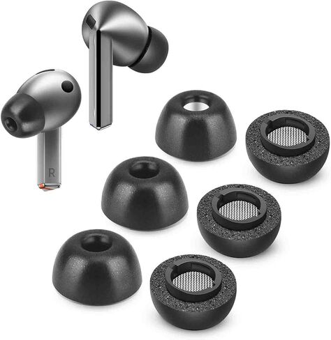 Memory Foam Tips for Samsung Galaxy Buds 4 Pro/Buds 3 Pro, 3 Pairs, M/L/XL in Saudi Arabia