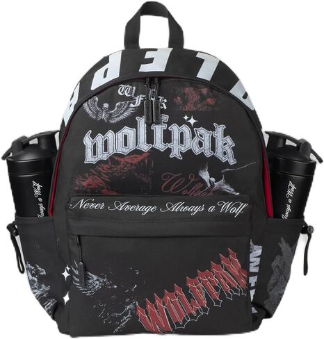 WOLFpak 25L Everyday Anarchy Lined Backpack - Luxurious Red Felt Interior in Saudi Arabia