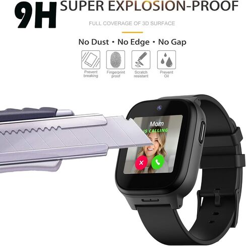 (3 Pack Compatible with for Cosmo JrTrack 5 Screen Protector Tempered Glass, Touch Sensitive, 9H Hardness in Saudi Arabia