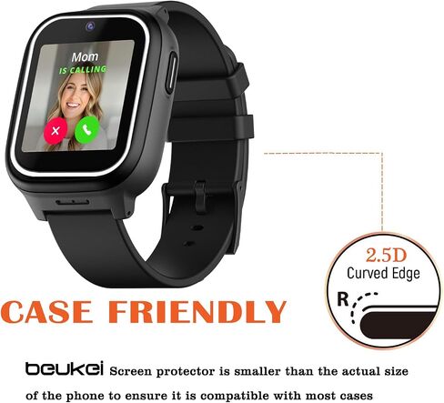 (3 Pack Compatible with for Cosmo JrTrack 5 Screen Protector Tempered Glass, Touch Sensitive, 9H Hardness in Saudi Arabia