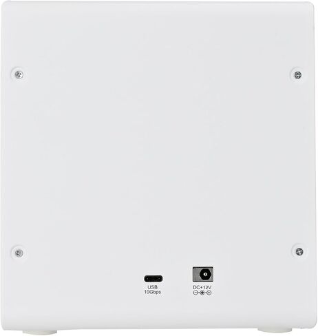 Silverstone TS434U - External 4-Bay 10Gbps SATA Hot-Swap Hard Drive Enclosure, SST-TS434UW-10G (White) in Saudi Arabia