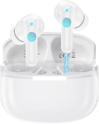 iPhone 17e Earbuds,Wireless Headphones Ear Buds for iPhone 17 Pro Max Air in Kuwait