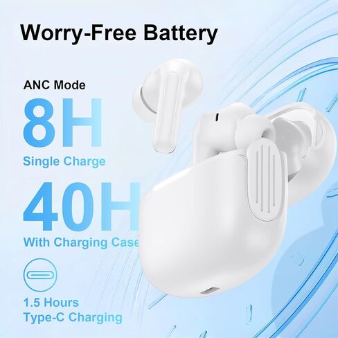 iPhone 17e Earbuds,Wireless Headphones Ear Buds for iPhone 17 Pro Max Air in Kuwait