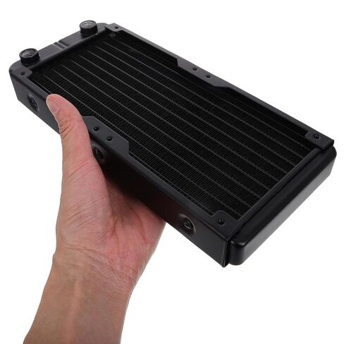 Liquid Cooler PC Radiator Water Cooling Block for CPU GPU Black in Saudi Arabia
