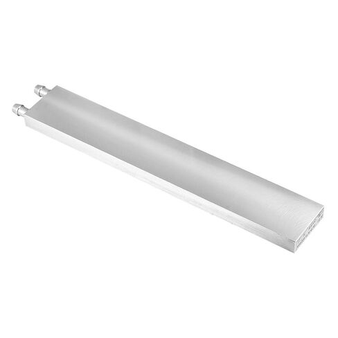 Aluminum Water Cooling Block Liquid Cooler, 240 * 40 * 12mm CPU Graphics Heatsink with 9.3mm Connector, Internal Flow Channel Brazed Cooler for Multiple Industrial Cooling Scenarios in Kuwait