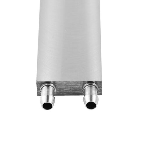 Aluminum Water Cooling Block Liquid Cooler, 240 * 40 * 12mm CPU Graphics Heatsink with 9.3mm Connector, Internal Flow Channel Brazed Cooler for Multiple Industrial Cooling Scenarios in Kuwait