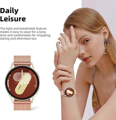 أحزمة ساعة Amazfit Active 2 /Active، 20 مم حزام معصم بديل قابل للتنفس معدني لـ Amazfit GTR mini/Bip U Pro/Bip 3/3 Pro/GTS/GTS 4/3/2 للنساء والرجال in Saudi Arabia