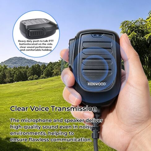 KMC-60 Standard Microphone for Kenwood Mobile Radios in Saudi Arabia