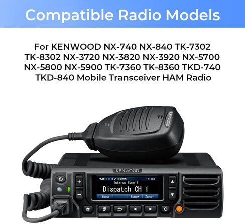 KMC-60 Standard Microphone for Kenwood Mobile Radios in Saudi Arabia