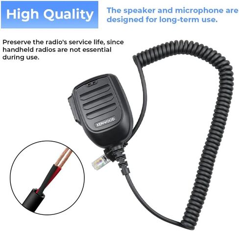 KMC-60 Standard Microphone for Kenwood Mobile Radios in Saudi Arabia