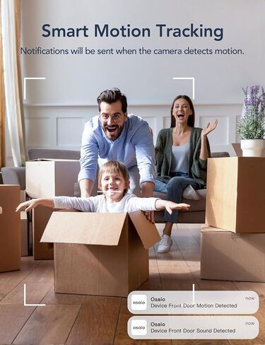 GNCC Security Camera, 2K Indoor Camera 360° Cameras for Home Security in Saudi Arabia