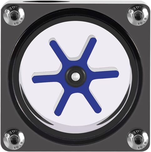 6 Impeller Meter for PC Water Cooling System, POM and Acrylic in Kuwait