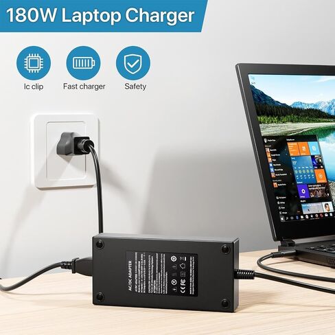 180W 19.5V 9.23A AC Adapter Charger Fit for MSI Gaming Laptop in Saudi Arabia