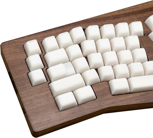 White Jade Keycaps, Double Shot SA Profile Keycaps PBT Material in Kuwait
