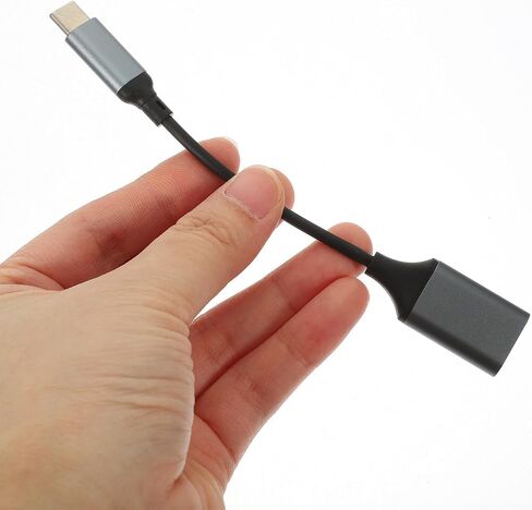 COHEALI 3 Pcs USB C to USB 3.0 Adapter for Keyboard and USB Reader Black in Saudi Arabia