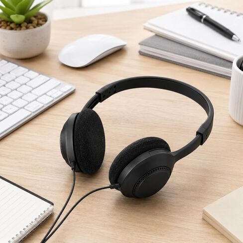 32Pcs Black Headphone Earpads Replacement Cushions in Saudi Arabia
