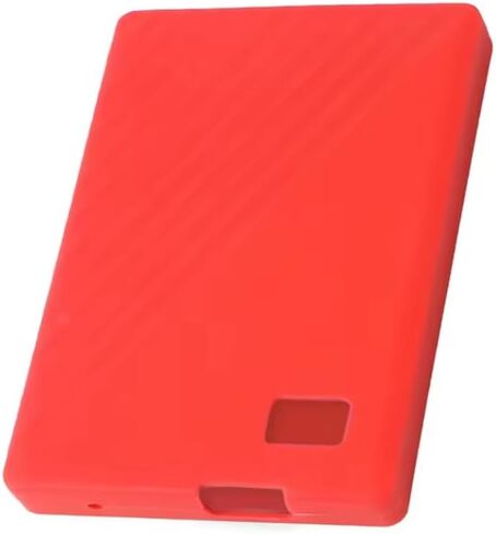 Silicone Case Cover for Samsung T5 Portable SSD,Soft Anti-Scratch Sleeve for Samsung T5 SSD Hard Drive Organizer (Black) in Saudi Arabia
