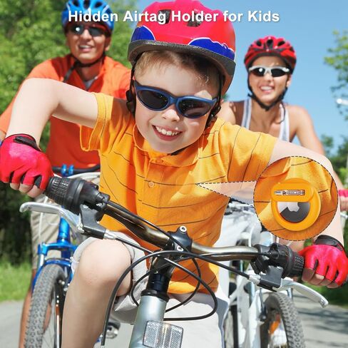 Compatible for Air Tags-4 Pack Apple Kids Hidden,for Kid, Elderly, Luggage, Clothing (Black Sky Blue White Mint Green) in Saudi Arabia