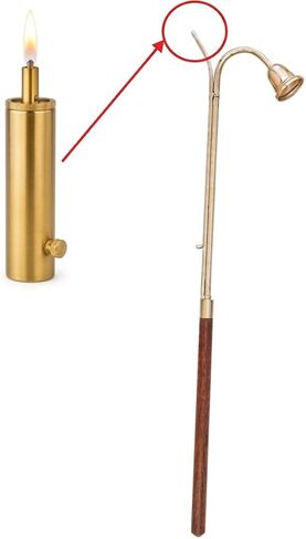 Religious Supply Center - Refillable Candle Lighter for Church Candlelighters, Made in USA with Solid Brass in Saudi Arabia