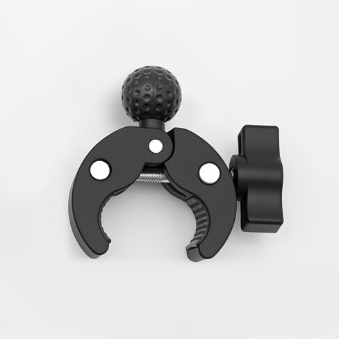 Clamp Camera Mount Chair Umbrella Clamp with 360° Magic Arm Dual Ball Head Adapter, Heavy Duty Super Clamp for Camera Light Stand Tripod Stroller Motorcycle Handlebar, 10 Inch in Saudi Arabia