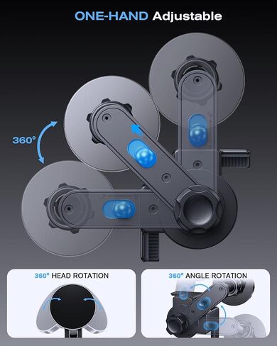 360° Adjustable Magnetic Phone Holder for Accord Hybrid 2023-2026 12.3 Inch, Screen-Friendly for MagSafe Magnetic Car Dash Phone Holder in Saudi Arabia
