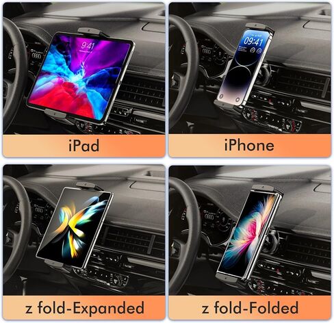 OATSBASF Air Vent Clip Car Phone Mount for Z Fold 8 Ultra/8/7/6 in Kuwait
