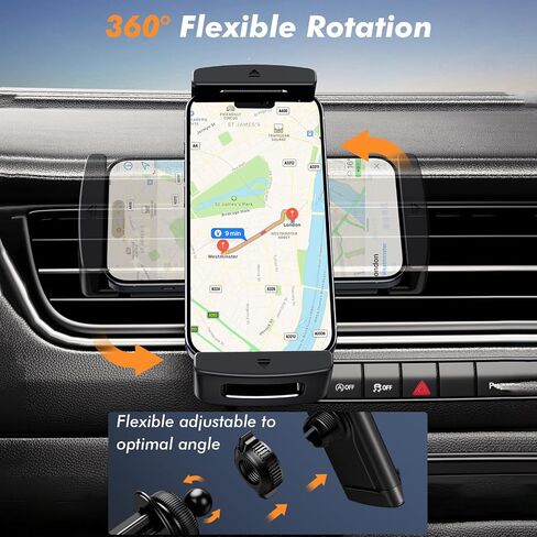 OATSBASF Air Vent Clip Car Phone Mount for Z Fold 8 Ultra/8/7/6 in Kuwait