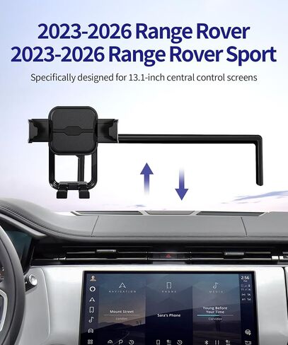 Auto Clamp Car Phone Holder for Land Rover Range Rover/Sport 2023-2026 in Saudi Arabia