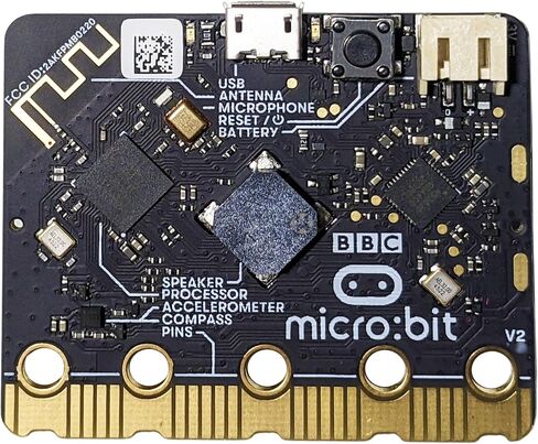 EX ELECTRONIX EXPRESS Micro:bit v2 Club Kit - Includes 10 Micro:bit Boards, 10 MicroUSB Cables, 10 Battery Holders, and 20 AAA Batteries in Saudi Arabia