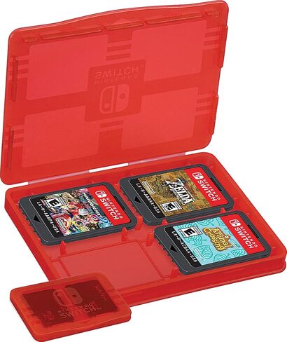 Nintendo Mario Switch Lite Travel Case - Adjustable Stand, Bonus Game Case, Deluxe Carry Handle in Kuwait