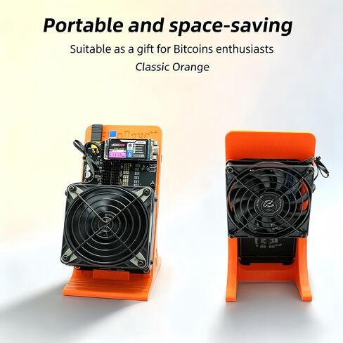 Upgraded NerdQaxe++ Rev 6.1 6TH/s, Bitcoins Miner with 4 Pieces BM1370 Asic Chip, 105W Lottery Miner, Open-Source Solo Crypto Miner, Dual Fan Design, Quiet Home & Office Miner (6T) in Kuwait