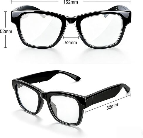 AI Smart Glasses with Chat GPT, Bluetooth Glasses with 164 Languages for Men and Women, Music Playback & Hands-Free Calls, Color-Change Lens, Voice Assistant in Saudi Arabia