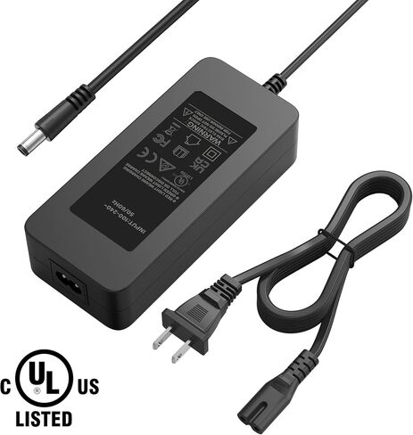UL Listed AC/DC Adapter Compatible with URBANMAX C1 Pro C1 C1S 450W Electric 36V 37V 7.5Ah Commuter DC42V Power Supply Cable Cord in Kuwait